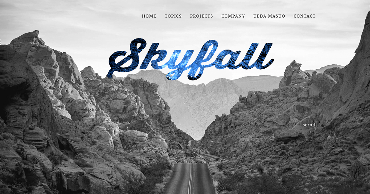 SKYFALL公式サイト